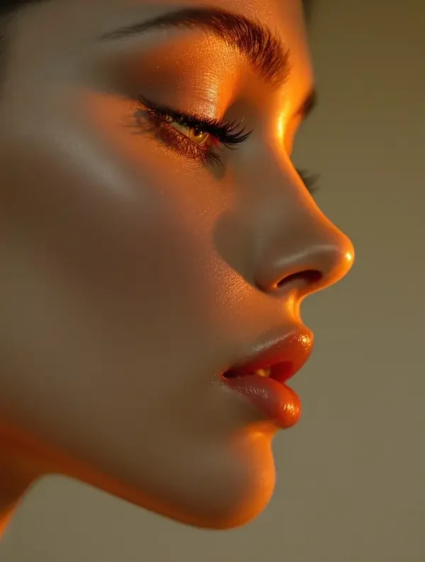 rosi写真 柑橘色的温柔侧脸 写真作品封面